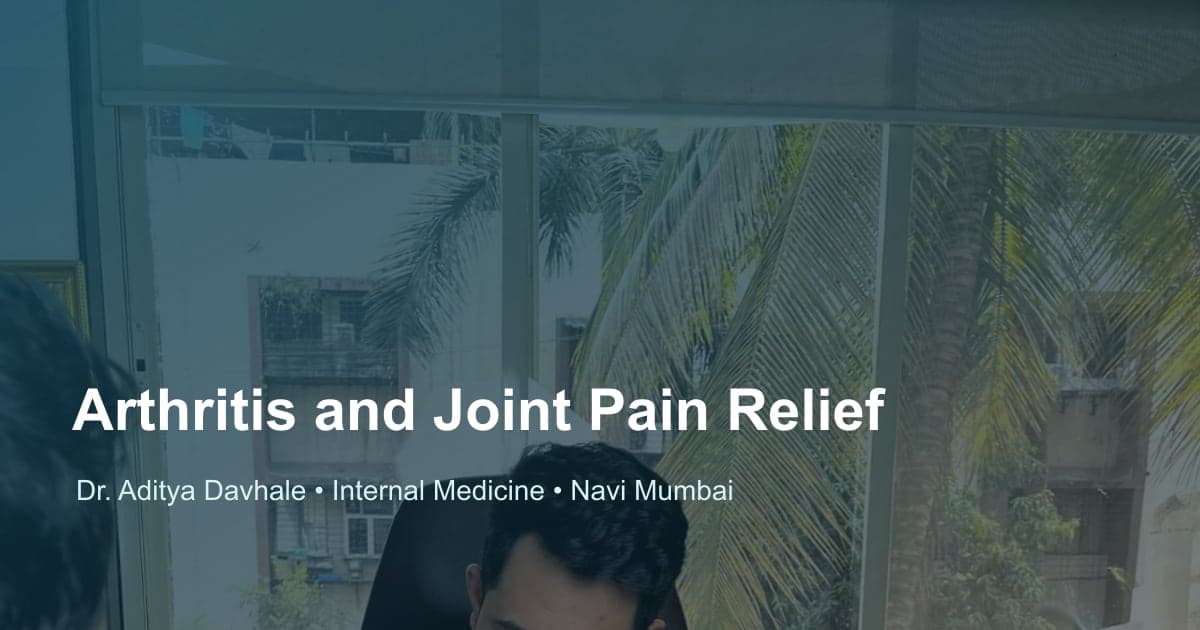 Arthritis Joint Pain Relief: A Practical Guide