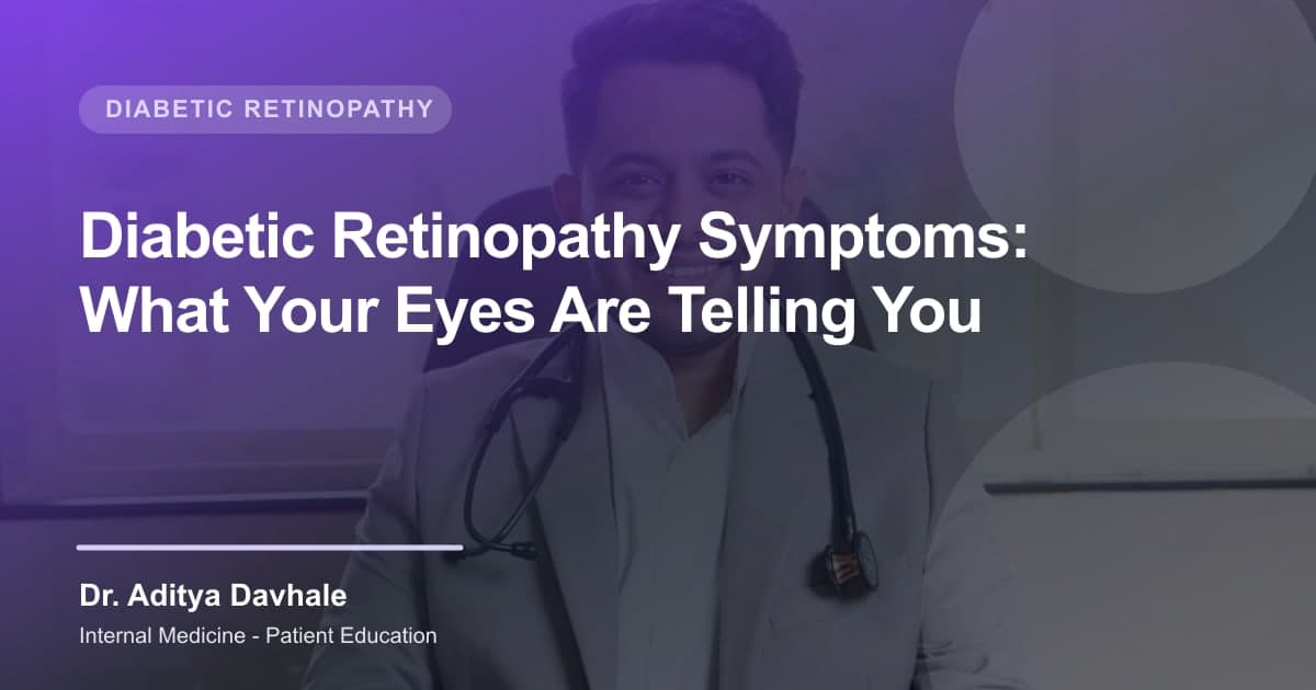 Diabetic Retinopathy Symptoms: What Your Eyes Are Telling You